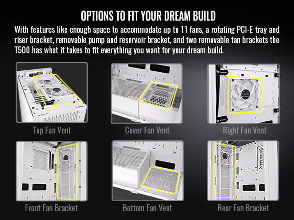 Thermaltake CTE T500 Air Snow E-ATX Full Tower Case